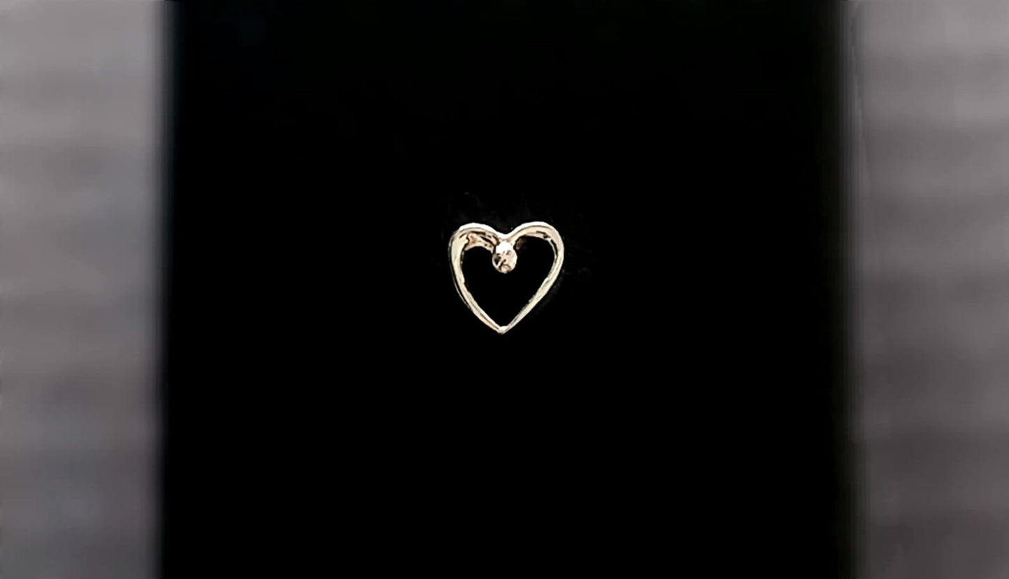 Oro 14k. Corazón