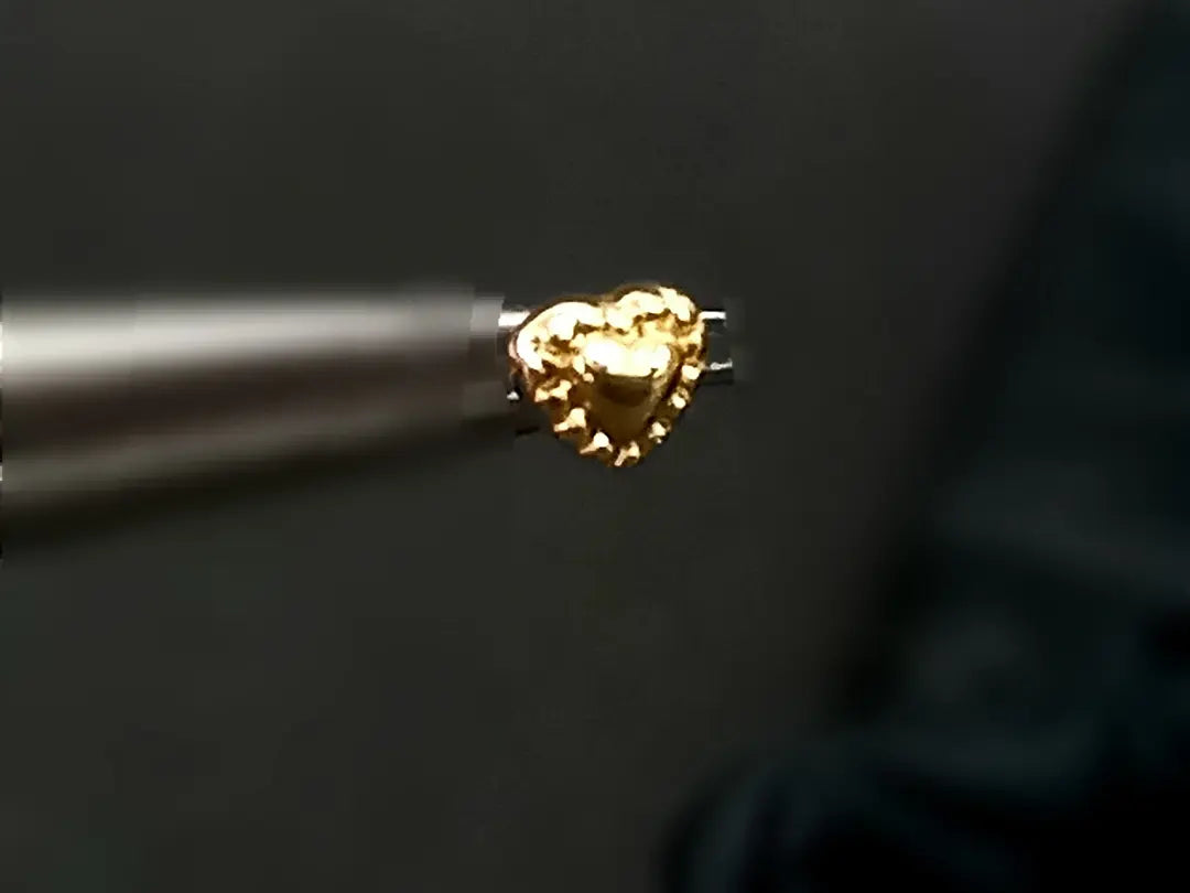 Oro 14K. Micro corazon